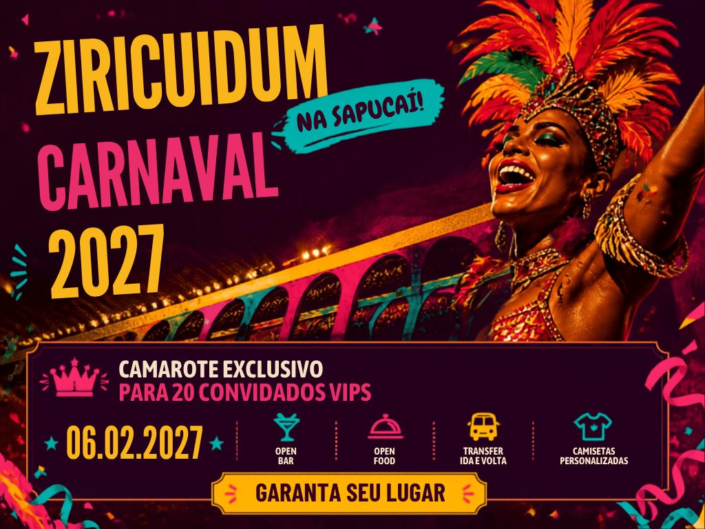 Imagem da fonte — ZIRIGUIDUM na Sapucaí