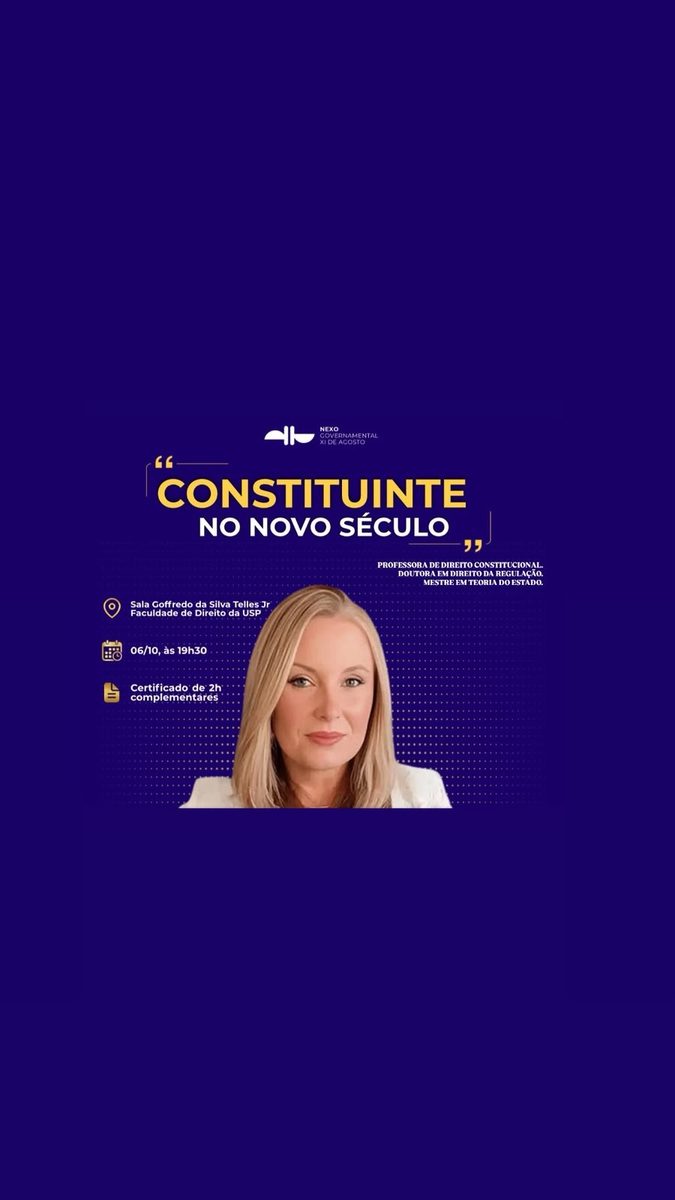 Imagem da fonte — Constituinte no Novo Século