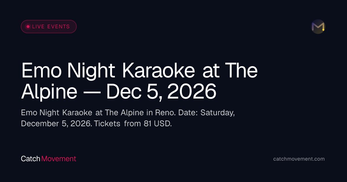 Imagem da fonte — Emo Night Karaoke