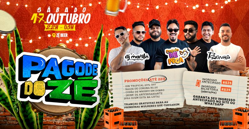 Bild der Quelle — PAGODE DO ZÉ | SÁBADO 17.10