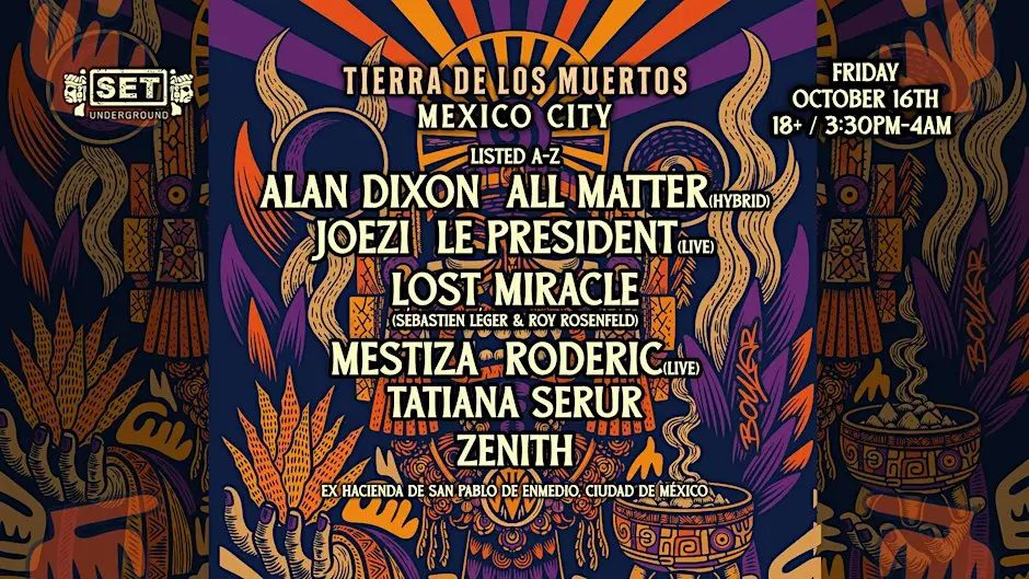 Source image — Tierra de los Muertos w/ Mestiza, Sébastien Léger & Roy Rosenfeld, CDMX