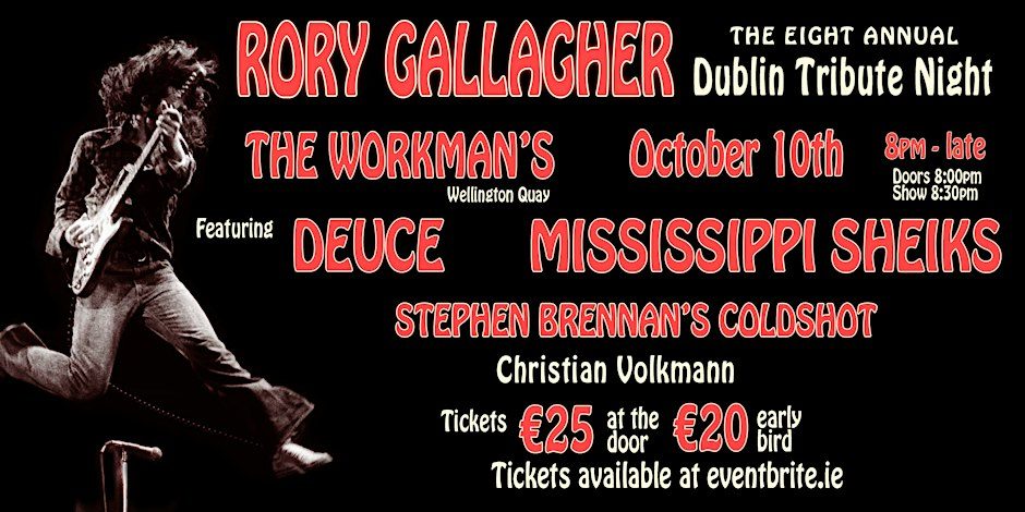 Imagem da fonte — The 8th Annual Rory Gallagher Dublin Tribute Night