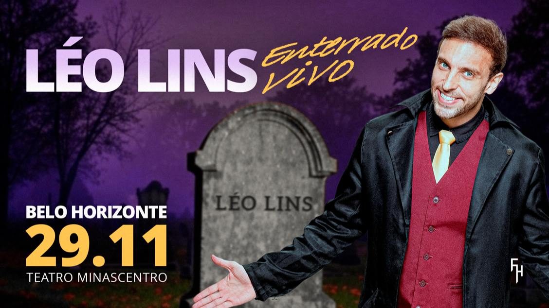 Imagem da fonte — Léo Lins - Enterrado Vivo - Stand up Comedy