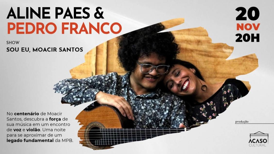 Imagem da fonte — Sou Eu, Moacir Santos – Aline Paes e Pedro Franco