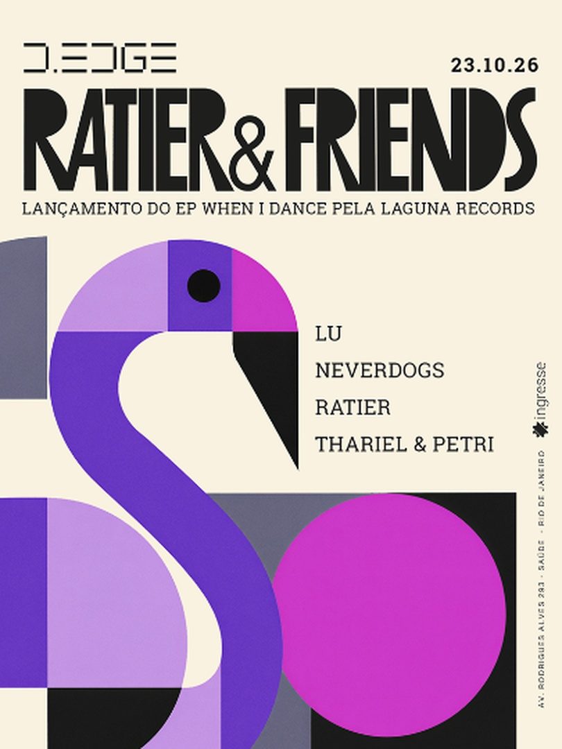 Imagem da fonte — D-EDGE RIO apresenta Ratier & Friends