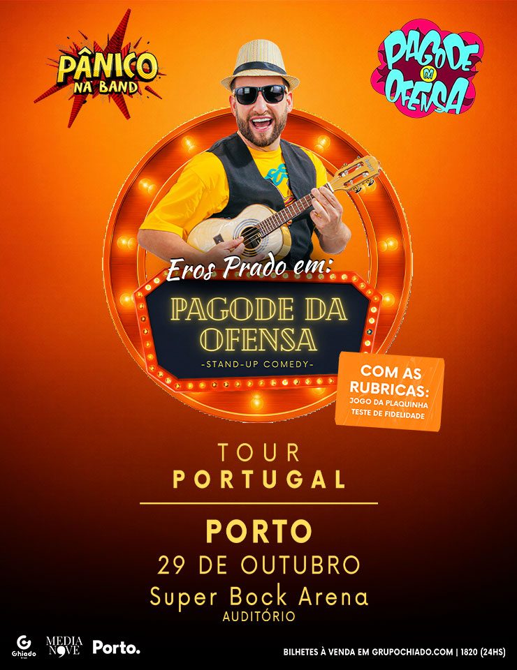 出典の画像 — Eros Prado – Pagode da Ofensa @ Porto