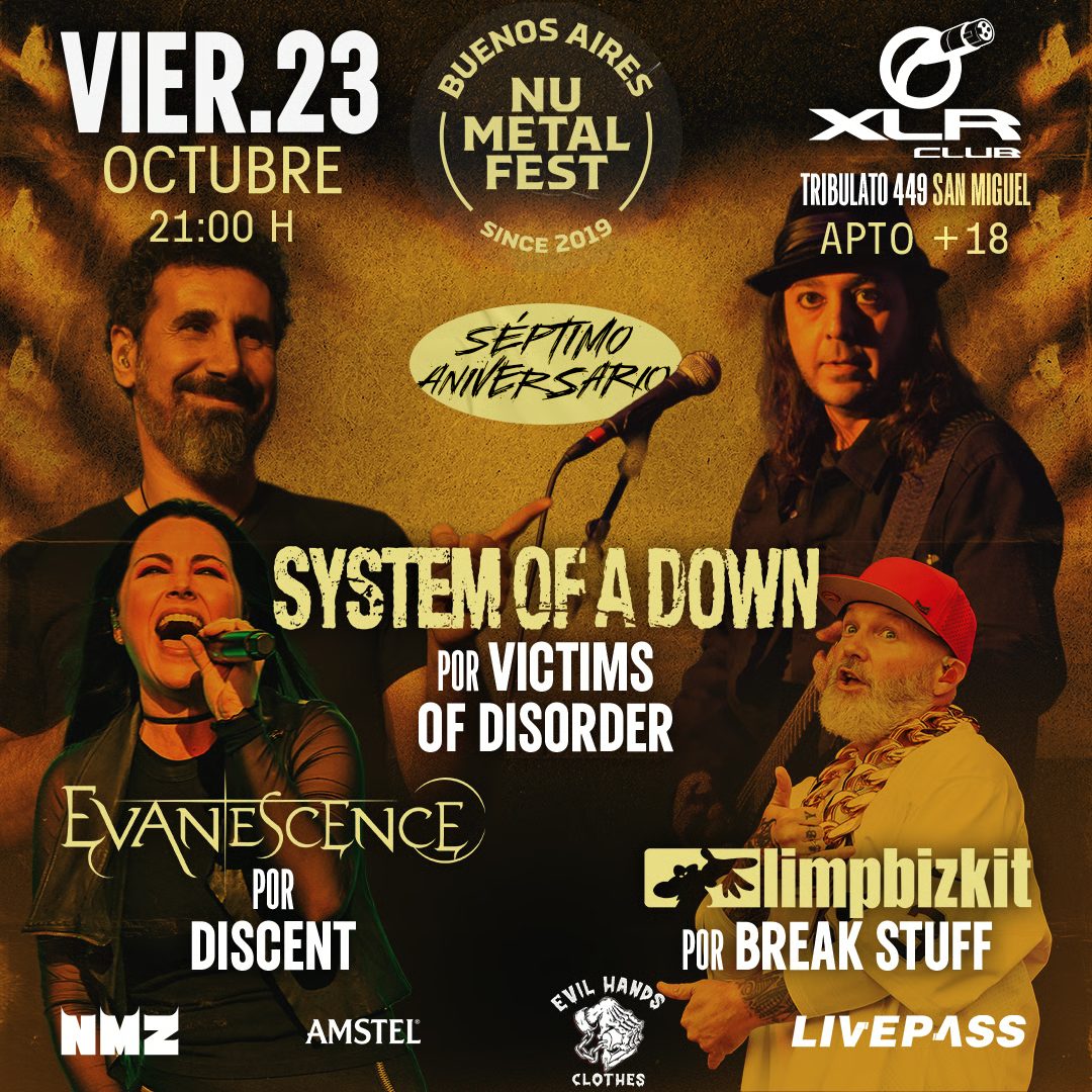 来源图片 — BS AS NU METAL FEST en San Miguel