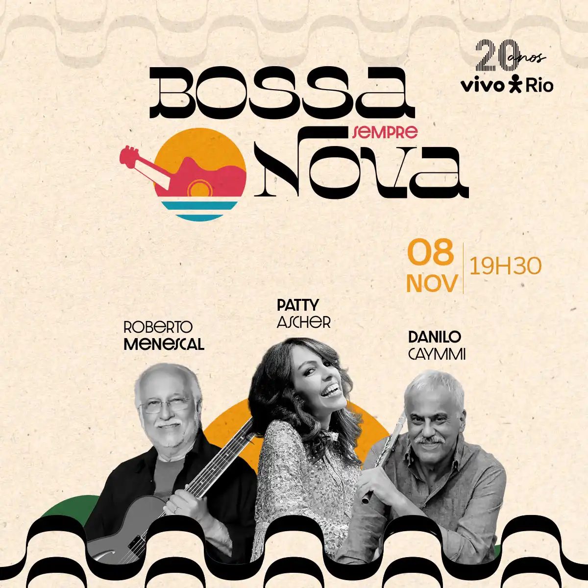 Imagem da fonte — Bossa Sempre Nova com Roberto Menescal, Patty Ascher e Danilo Caymmi