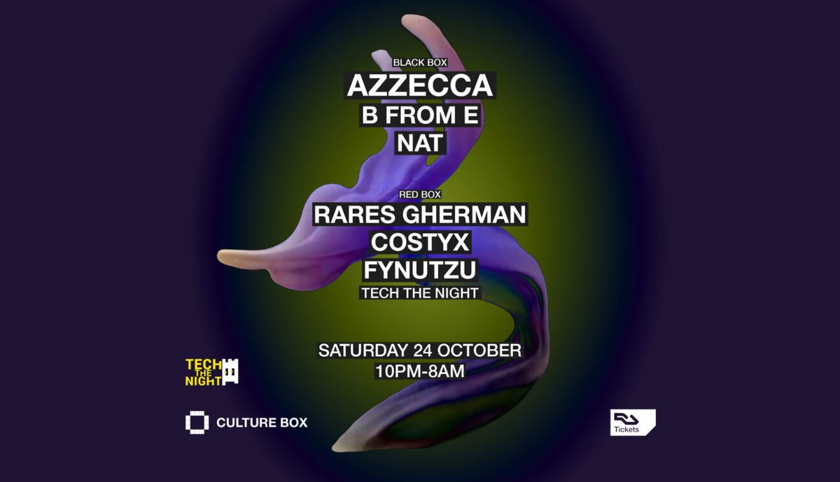 Imagen de la fuente — AZZECCA & TECH THE NIGHT (Culture Box)