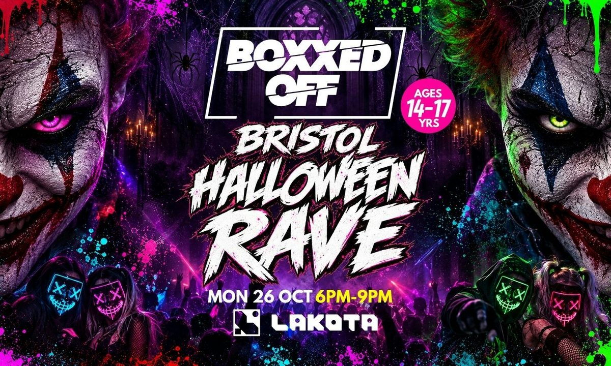 Immagine della fonte — BOXXED OFF BRISTOL HALLOWEEN RAVE