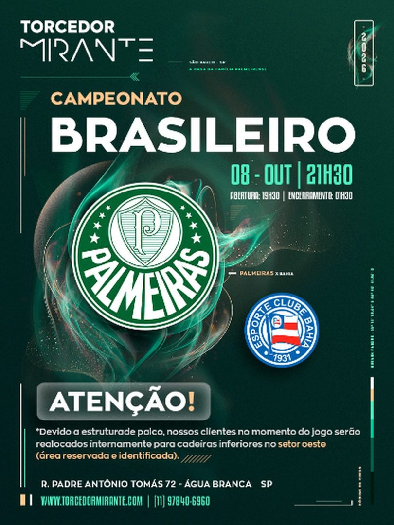 Imagem da fonte — Torcedor Mirante - Palmeiras x Bahia