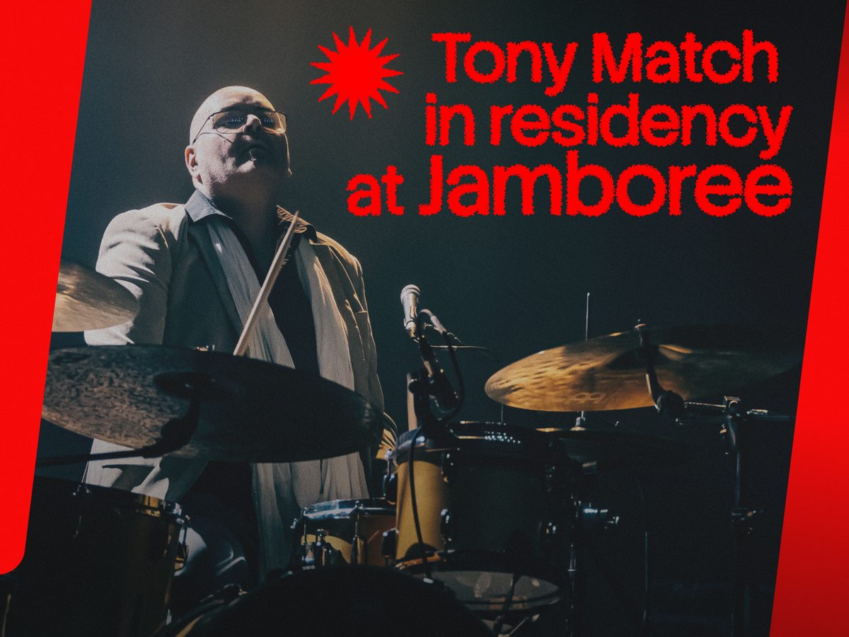 Imagem da fonte — Tony Match in residency at Jamboree