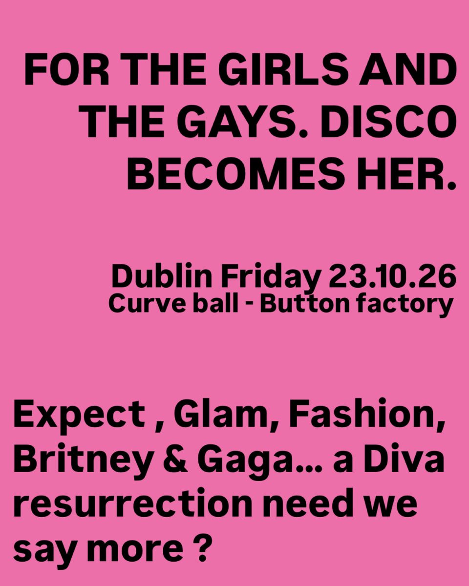Source image — CURVEBALL: Disco Becomes Her — Button Factory