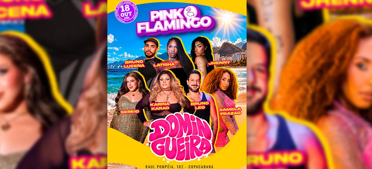 Afbeelding van de bron — Pink Flamingo |Domingueira | 18 de Outubro 21h