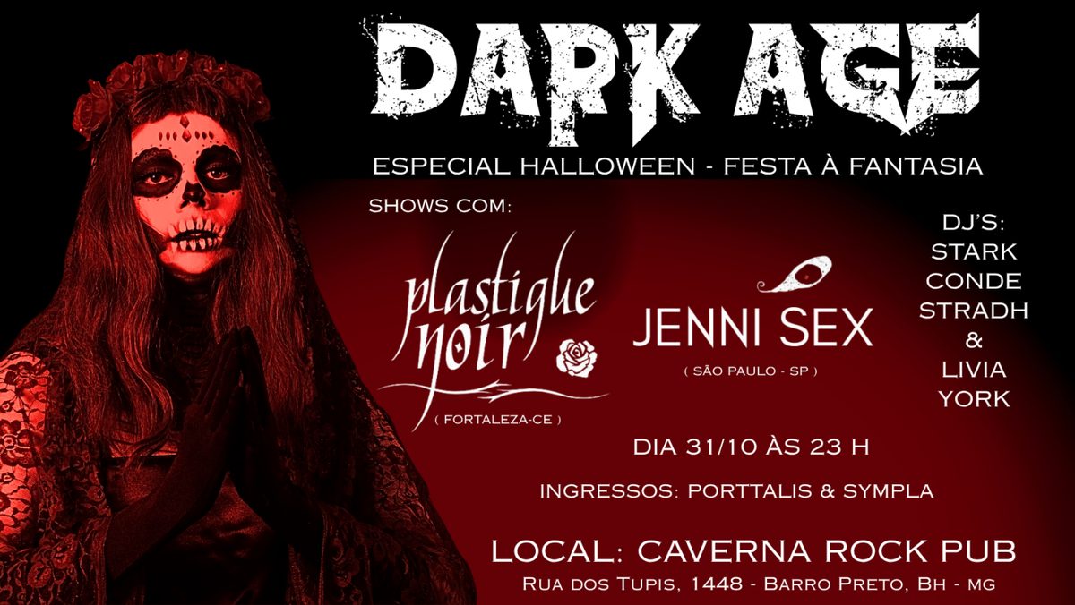 출처 이미지 — DARK AGE ESPECIALHALLOWEEN COM PLASTIQUE NOIR E JENNI SEX