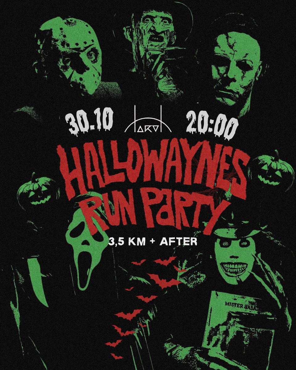Imagem da fonte — HALLOWAYNES RUN PARTY