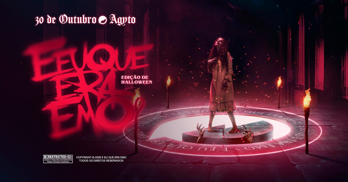 Imagem da fonte — E eu que era Emo? HallowEmo - Rio de Janeiro | Agyto