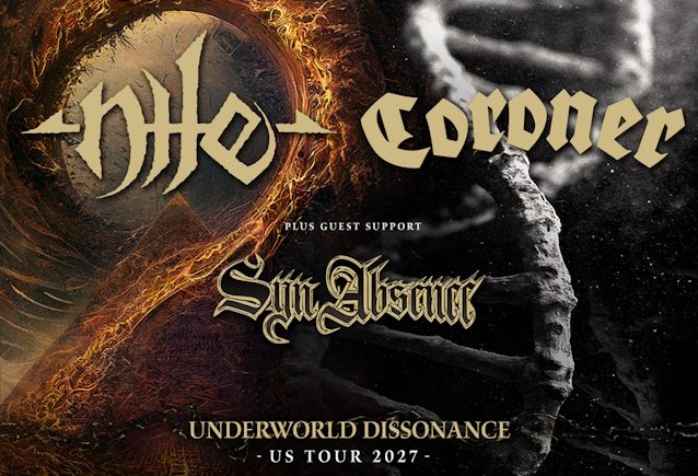 Imagen de la fuente — Nile + Coroner – Underworld Dissonance Tour