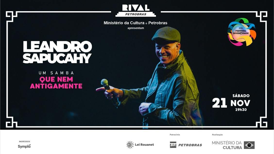 Imagem da fonte — LEANDRO SAPUCAHY NO SHOW “UM SAMBA QUE NEM ANTIGAMENTE