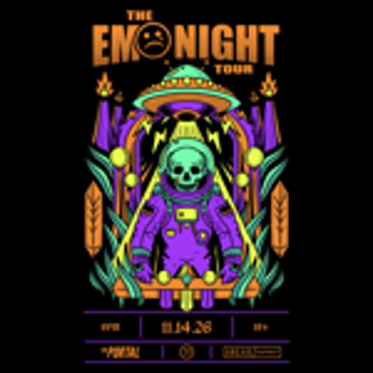 Imagem da fonte — The Emo Night Tour