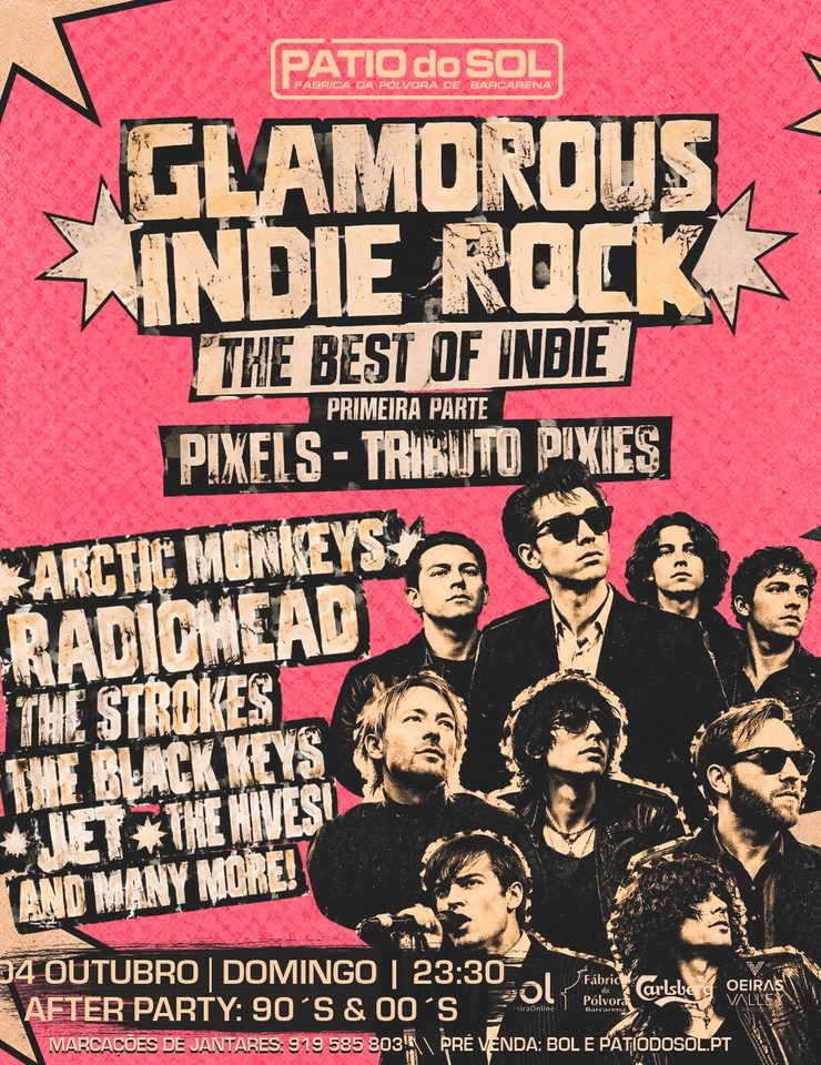 Imagem da fonte — Glamorous Indie Rock – The Best of Indie | 1ª parte: Pixels – Tributo