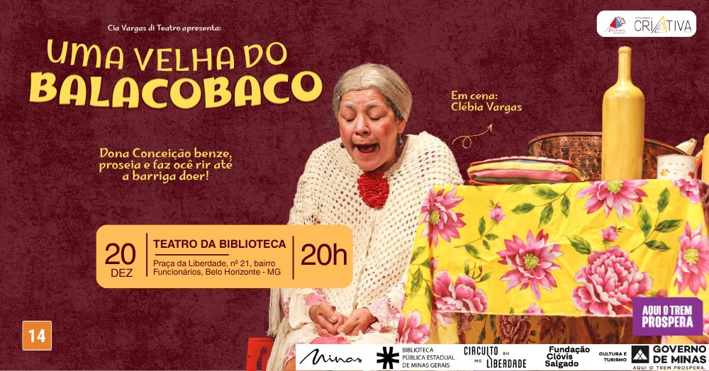 Imagen de la fuente — Uma Velha do Balacobaco - Teatro da Biblioteca (Especial de Natal)