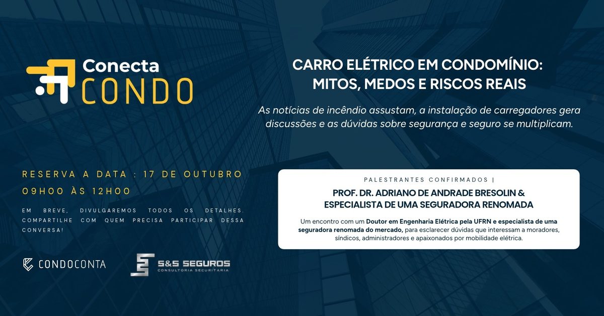 来源图片 — CARRO ELÉTRICO NOS CONDOMÍNIOS - Mitos, Medos e Riscos Reais