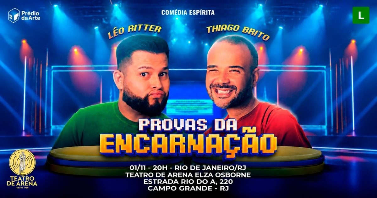 Immagine della fonte — LÉO RITTER E THIAGO BRITO - SHOW DE COMÉDIA EM CAMPO GRANDE!