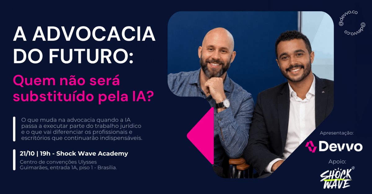Bild der Quelle — A advocacia do futuro: quem não será substituído pela IA? | Meetup Devvo