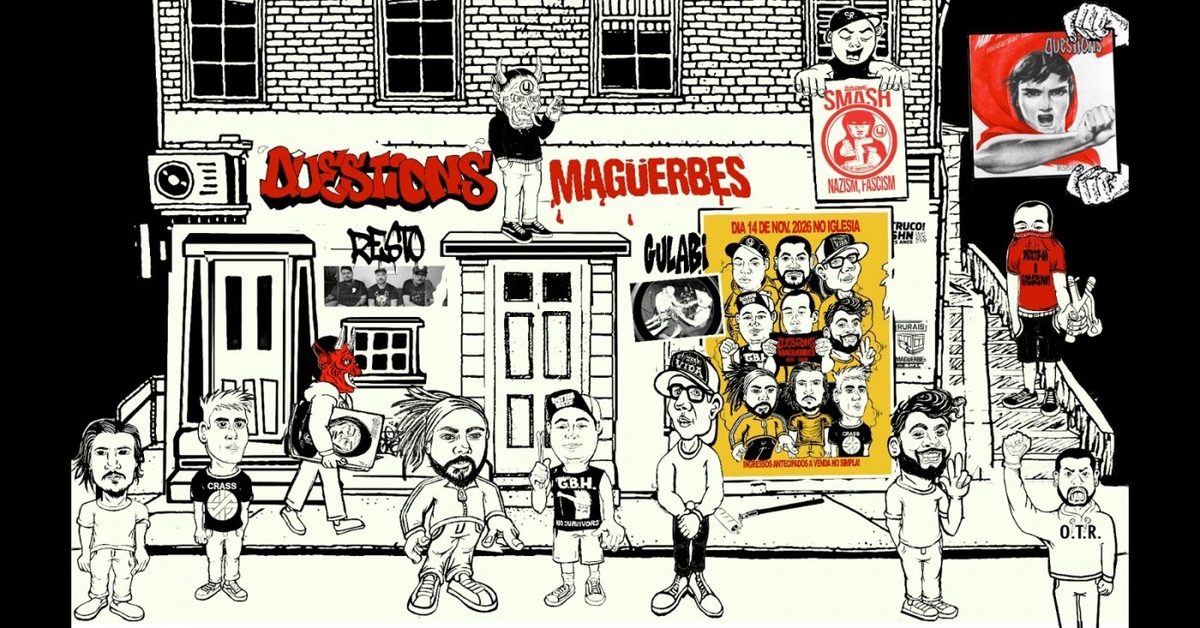 Imagem da fonte — SPHC Party - Mais lançamento do primeiro álbum do Questions - Resista de 2004 em vinil!