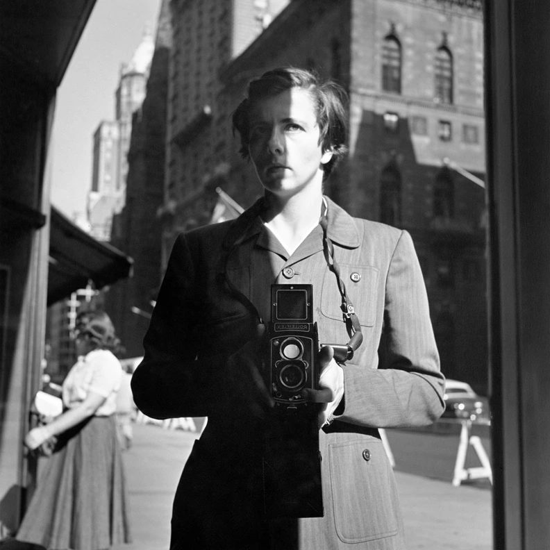 出典の画像 — Vivian Maier – The Self Portrait and its Double