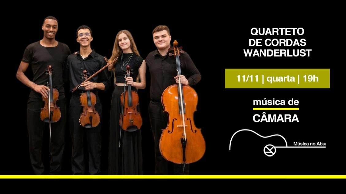 Imagen de la fuente — Música de Câmara Quarteto Wanderlust