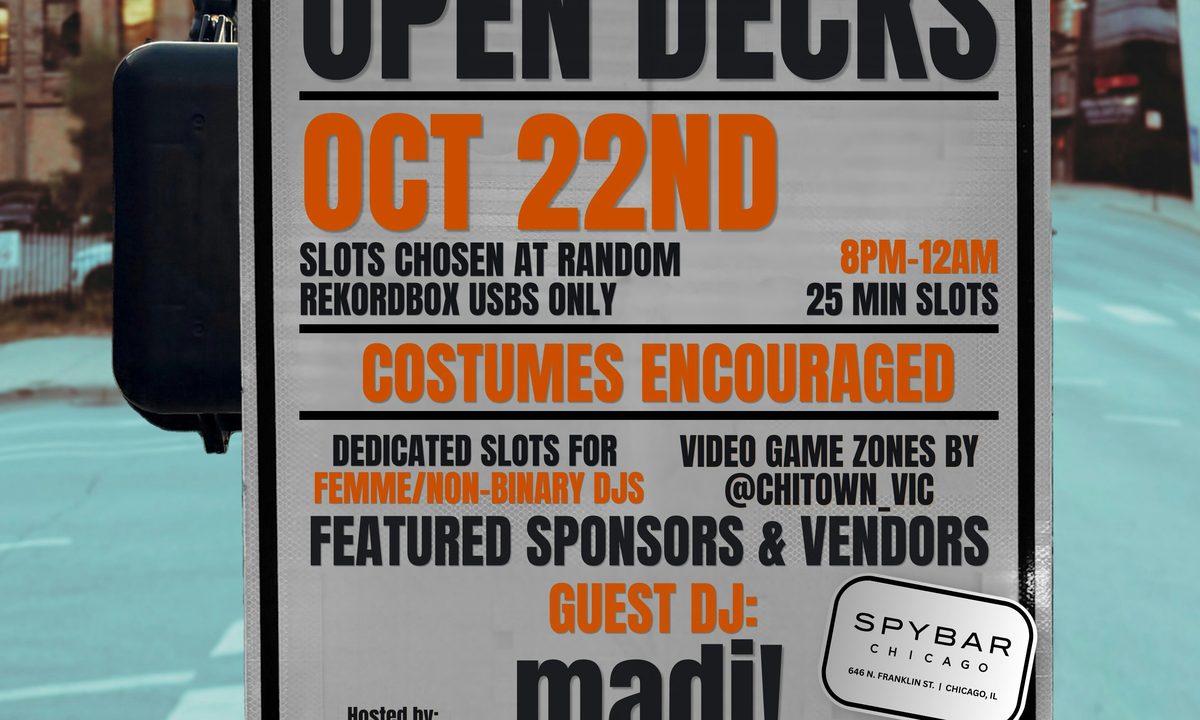 Source image — Thursday Social: Open Decks + Night Market