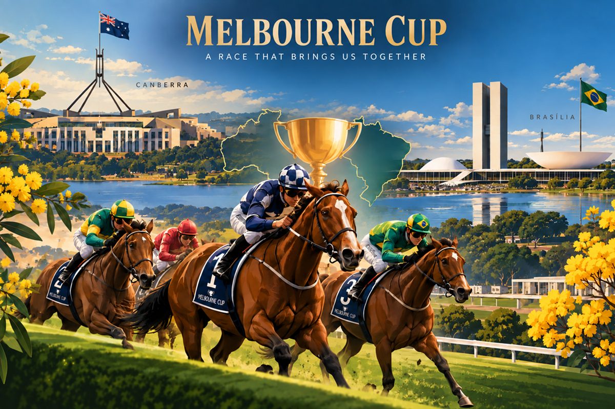 来源图片 — Melbourne Cup Happy Hour @ Australian Embassy