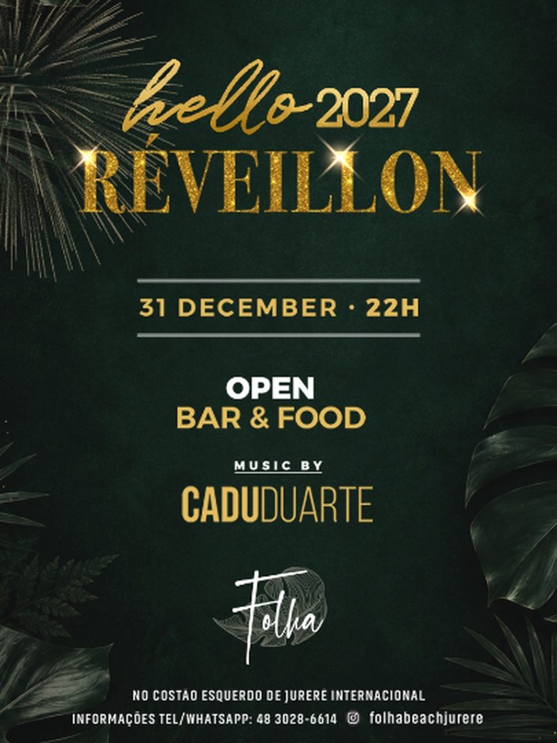 Source image — Reveillon Hello 2027 | Folha Jurerê