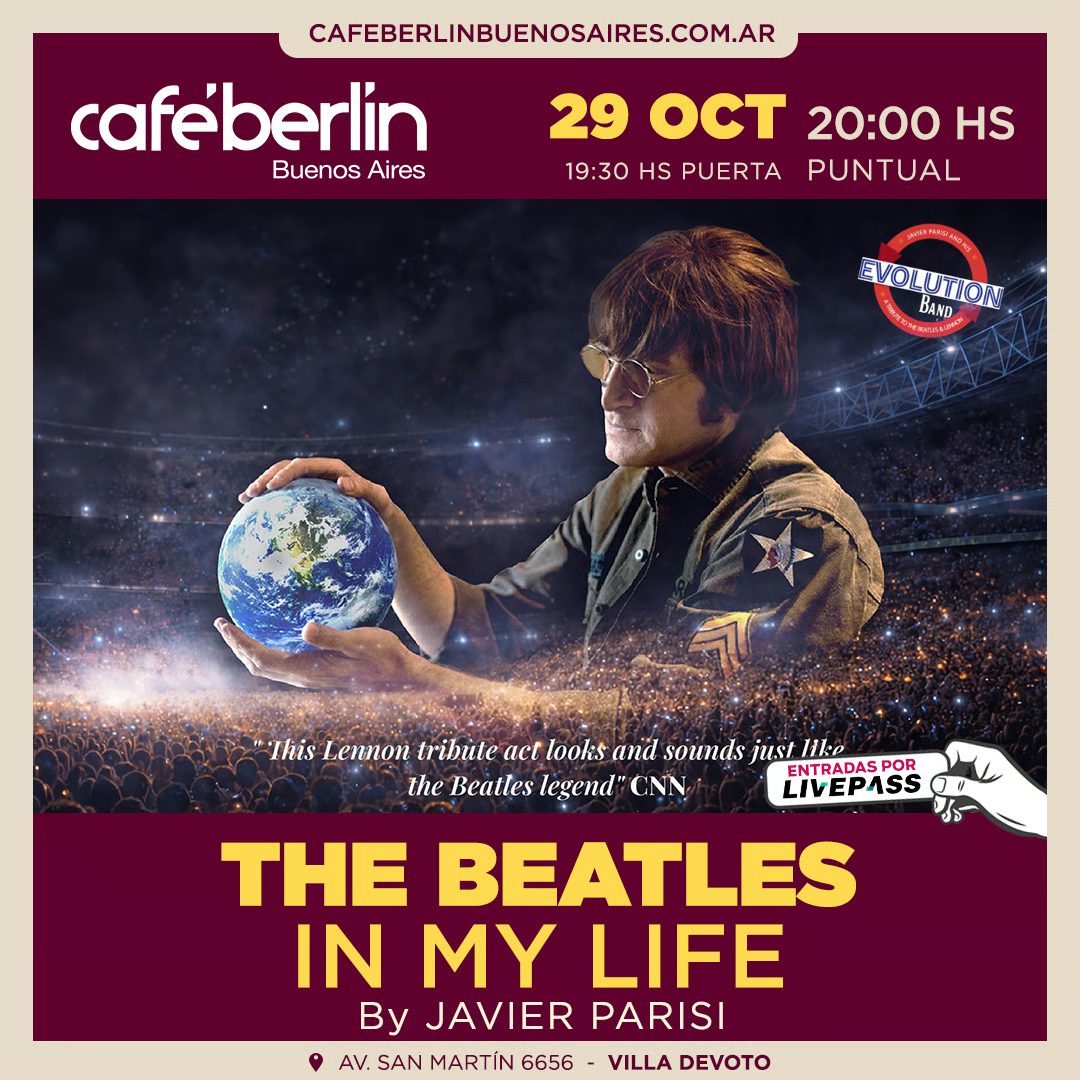 Imagem da fonte — The Beatles - In My Life - By Parisi en Cafe Berlin