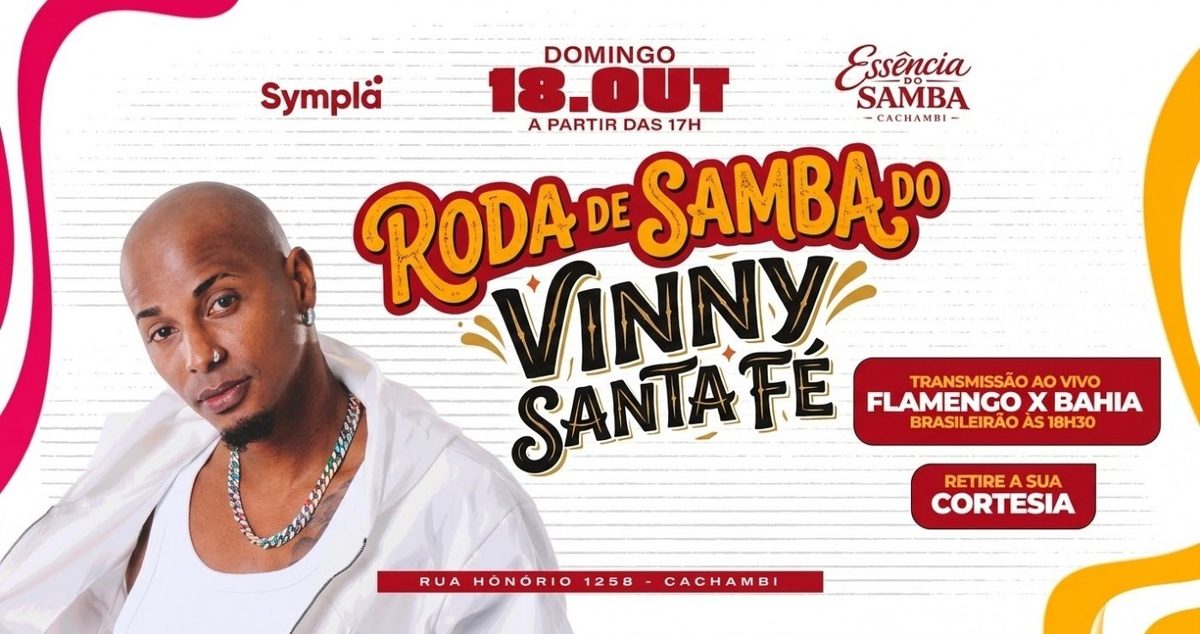 Imagen de la fuente — Roda de Samba do Vinny Santa Fé - Essência do Samba