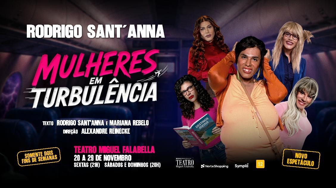 出典の画像 — Mulheres em Turbulência com RODRIGO SANT'ANNA