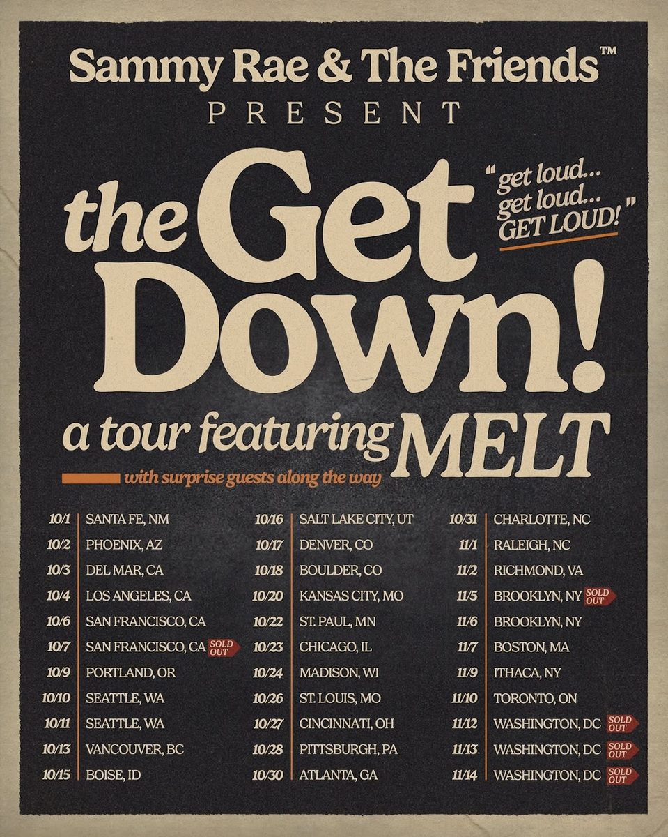 Imagen de la fuente — Sammy Rae & The Friends – The Get Down Tour (Toronto)