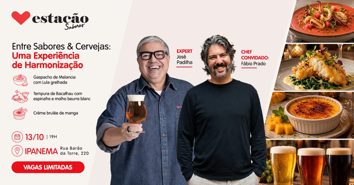 Afbeelding van de bron — Entre Sabores E Cervejas Uma Experiência de Harmonização