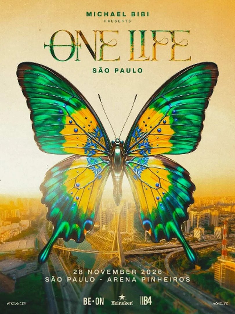 Imagem da fonte — MICHAEL BIBI presents ONE LIFE SÃO PAULO