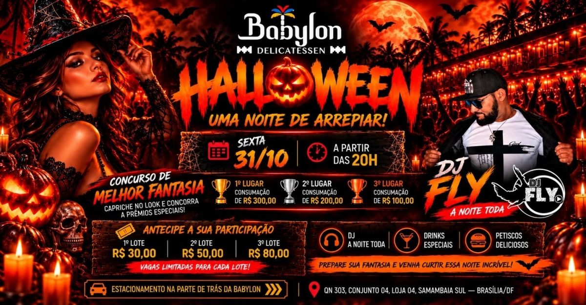 Bild der Quelle — Halloween Babylon Uma Noite de Arrepiar!