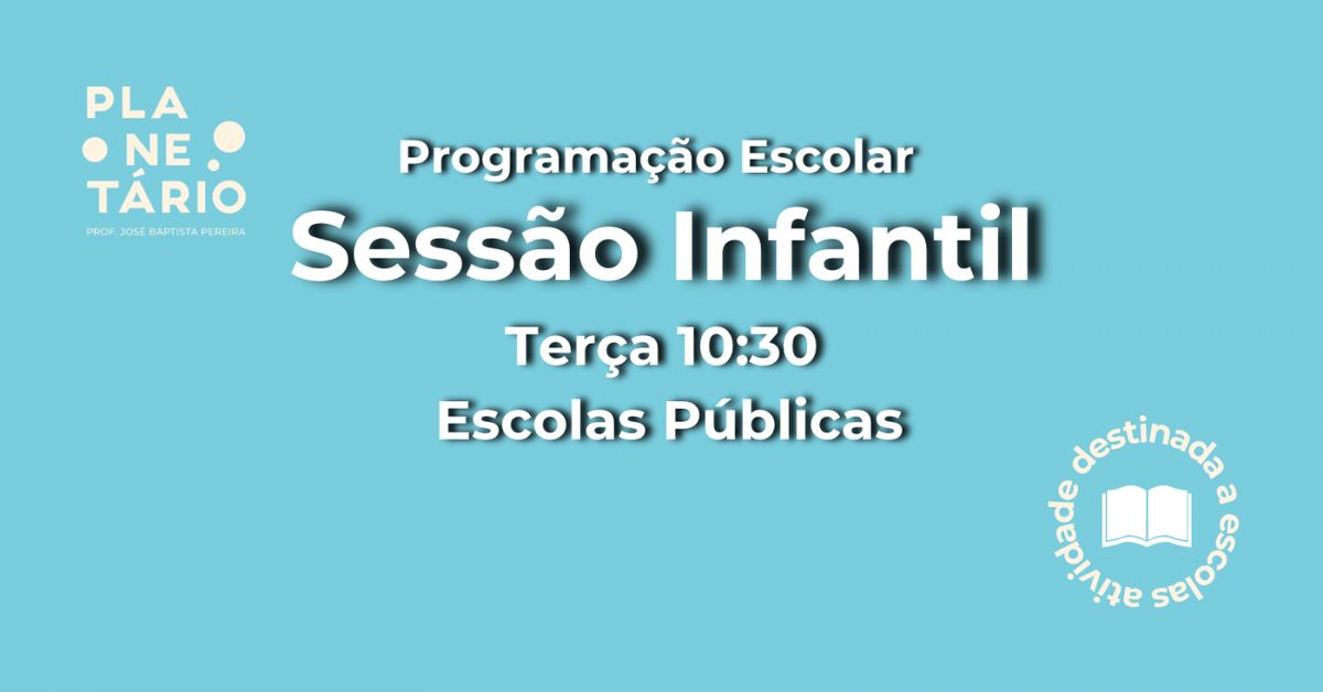 Imagem da fonte — Sessão Escolar - Escolas Públicas 17/11 às 10h30