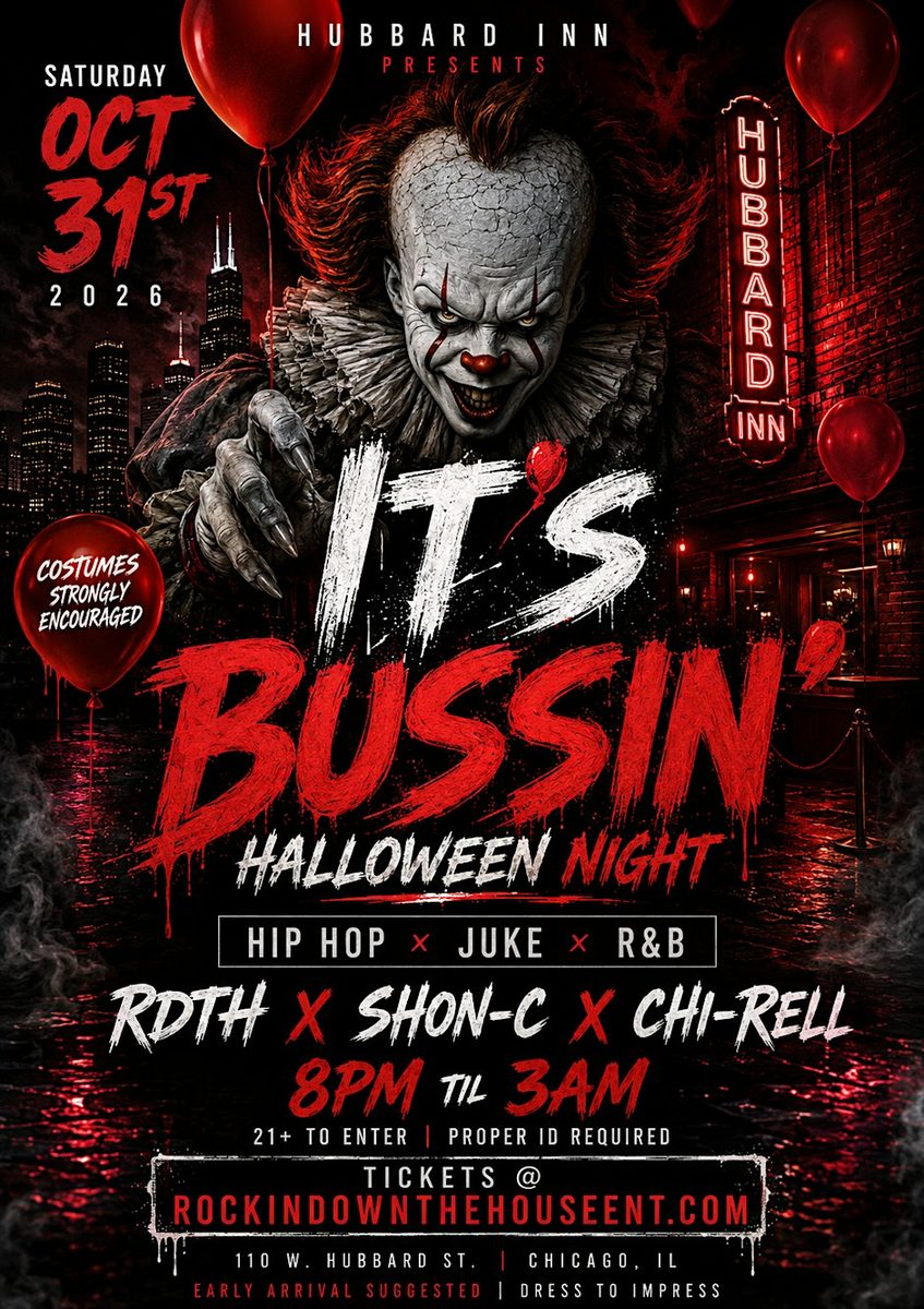 Immagine della fonte — It’s Bussin’ Halloween Costume Party Juke Vs Hip Hop (Chicago) Hubbard Inn