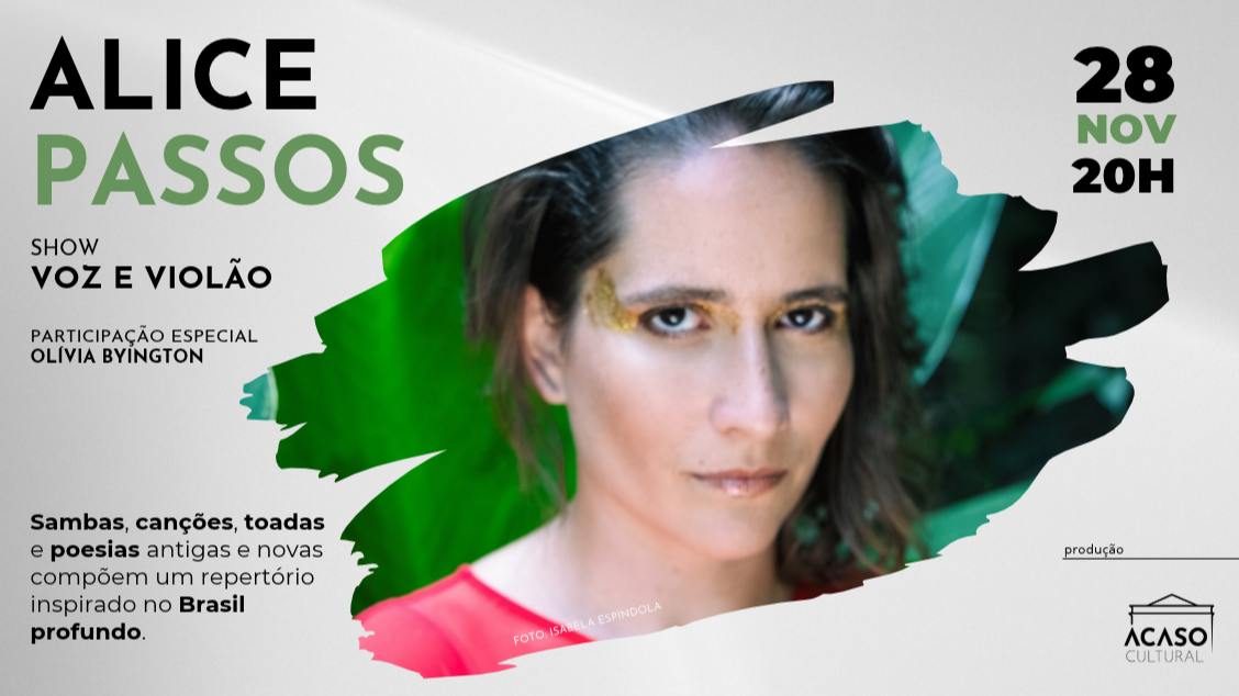 Source image — Alice Passos apresenta 'Voz e Violão'