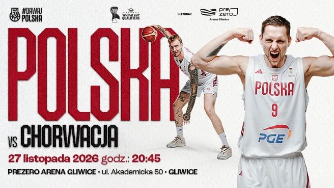 Immagine della fonte — Kwalifikacje do Mistrzostw Świata w koszykówce mężczyzn 2027: Polska – Chorwacja