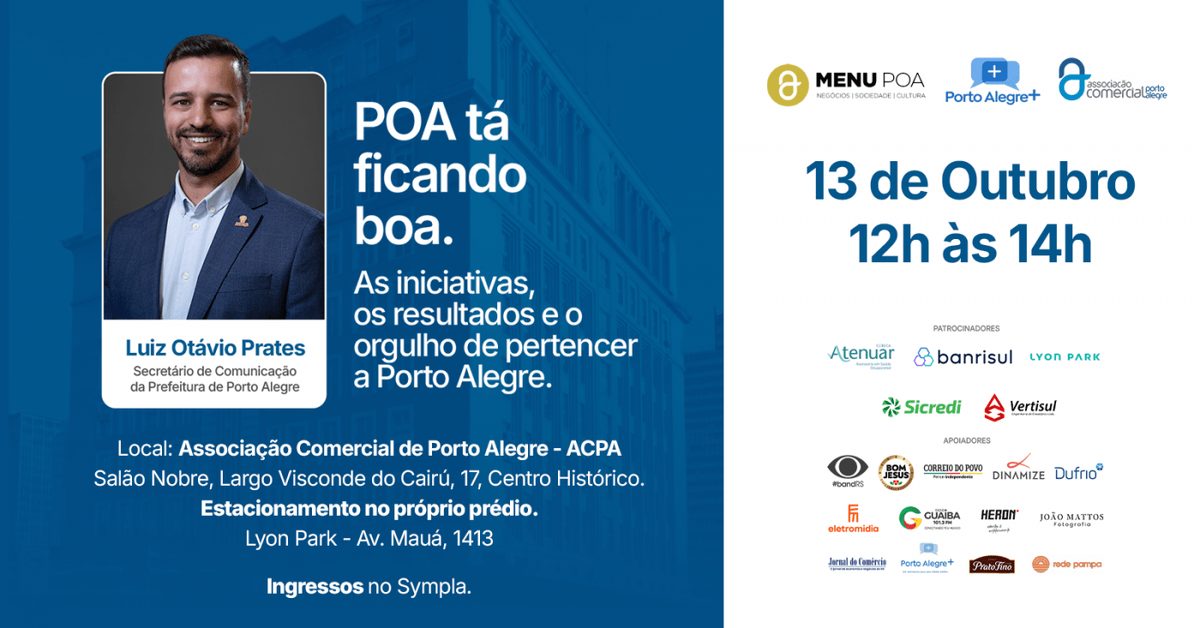 Imagem da fonte — MENU POA | POA tá ficando boa