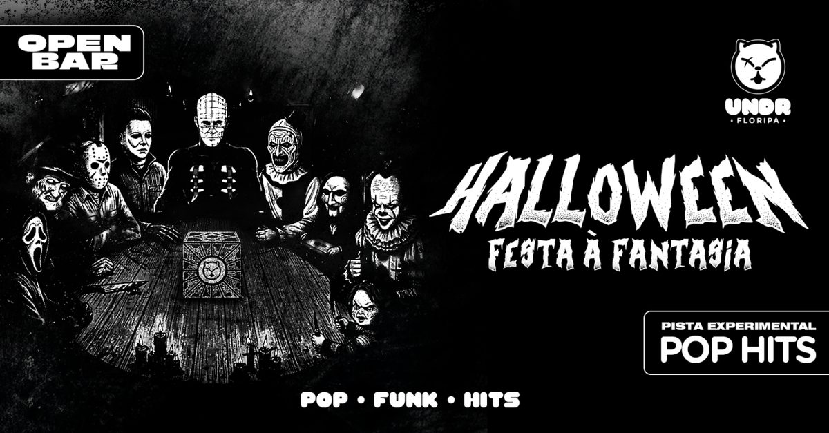 Imagem da fonte — Halloween - Festa À Fantasia | OPEN BAR