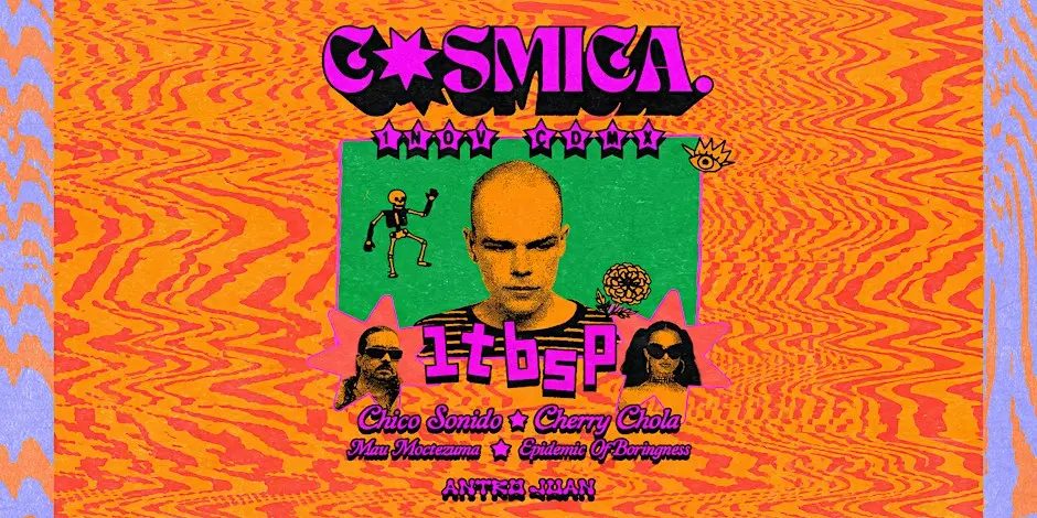 출처 이미지 — Cósmica presenta: 1tbsp en CDMX · Día de Muertos