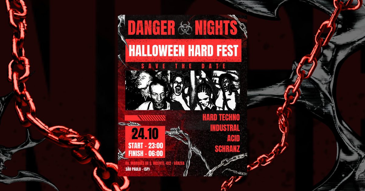 Bild der Quelle — HALLOWEEN HARD FEST - DANGER NIGHTS | 8º EDIÇÃO! - HARD TECHNO
